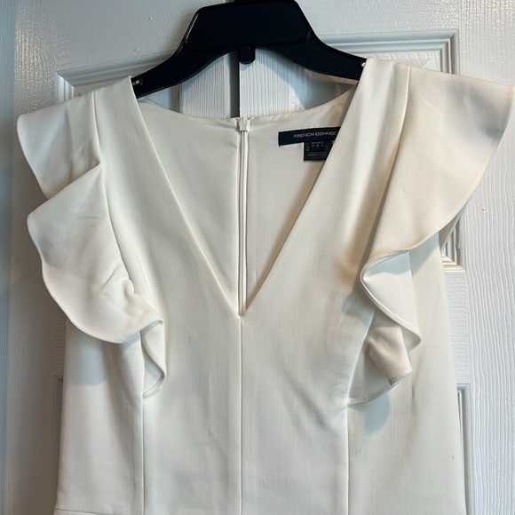 French connection white mini dress - Picture 2 of 8